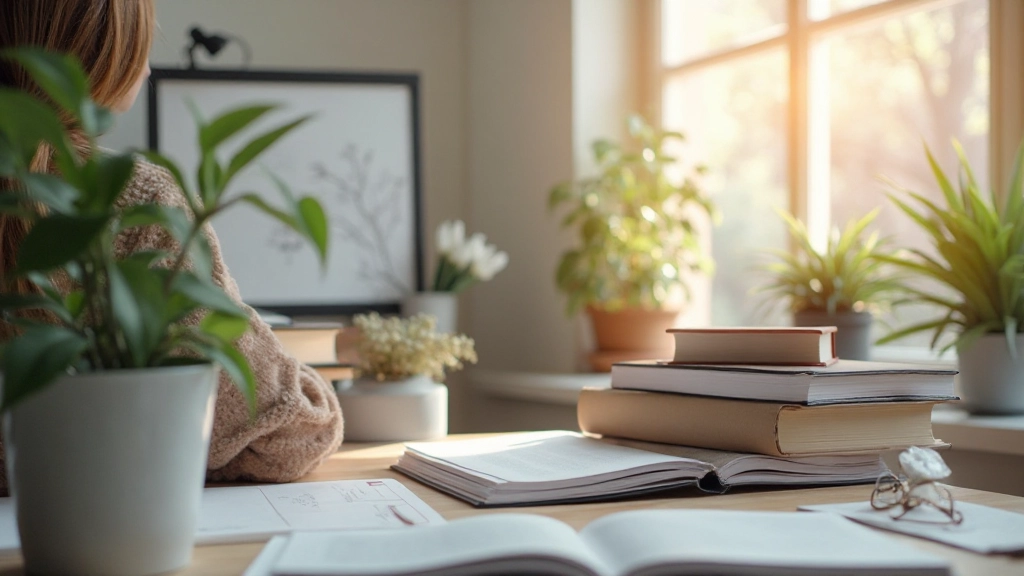 Goed ingerichte werkruimte met duidelijk richtinggevoel en gemotiveerde setup