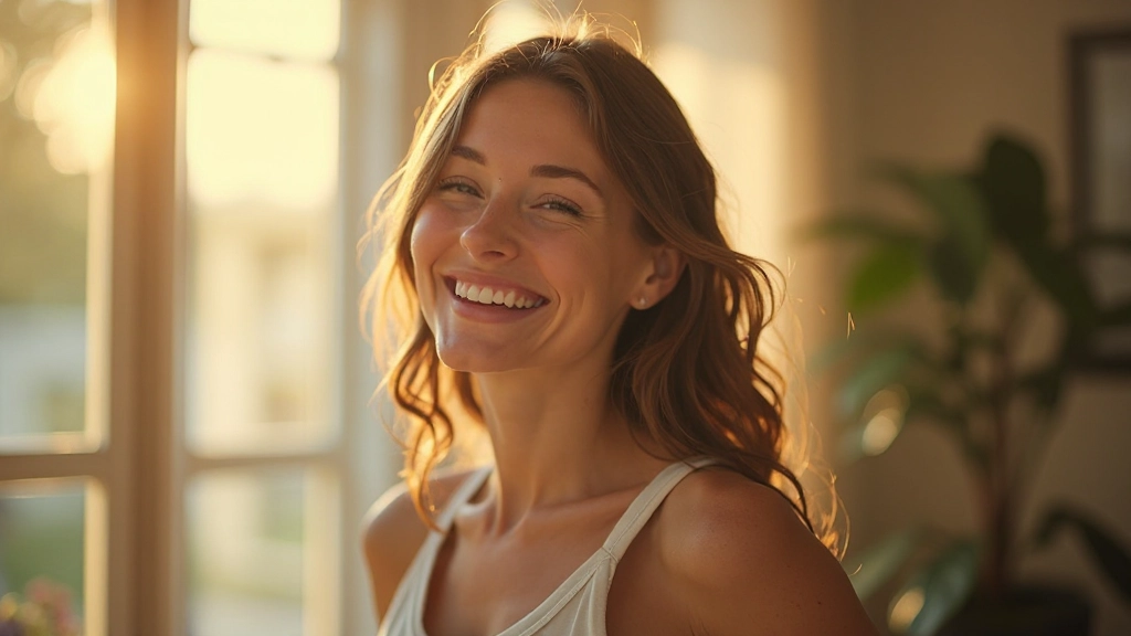 Persoon voelt zich gemotiveerd en energiek na het bereiken van een doel